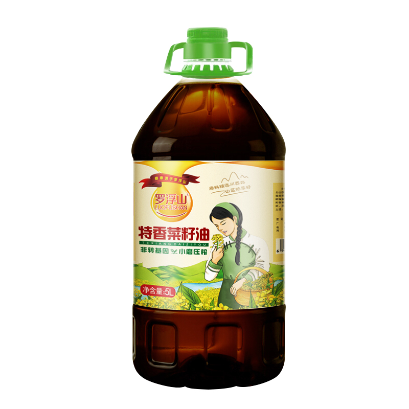 羅浮山特香菜籽油 5L